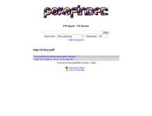 Tablet Screenshot of ftp.pokefinder.org
